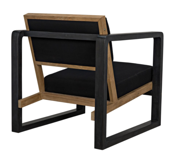 Mala Chair, Charcoal Black