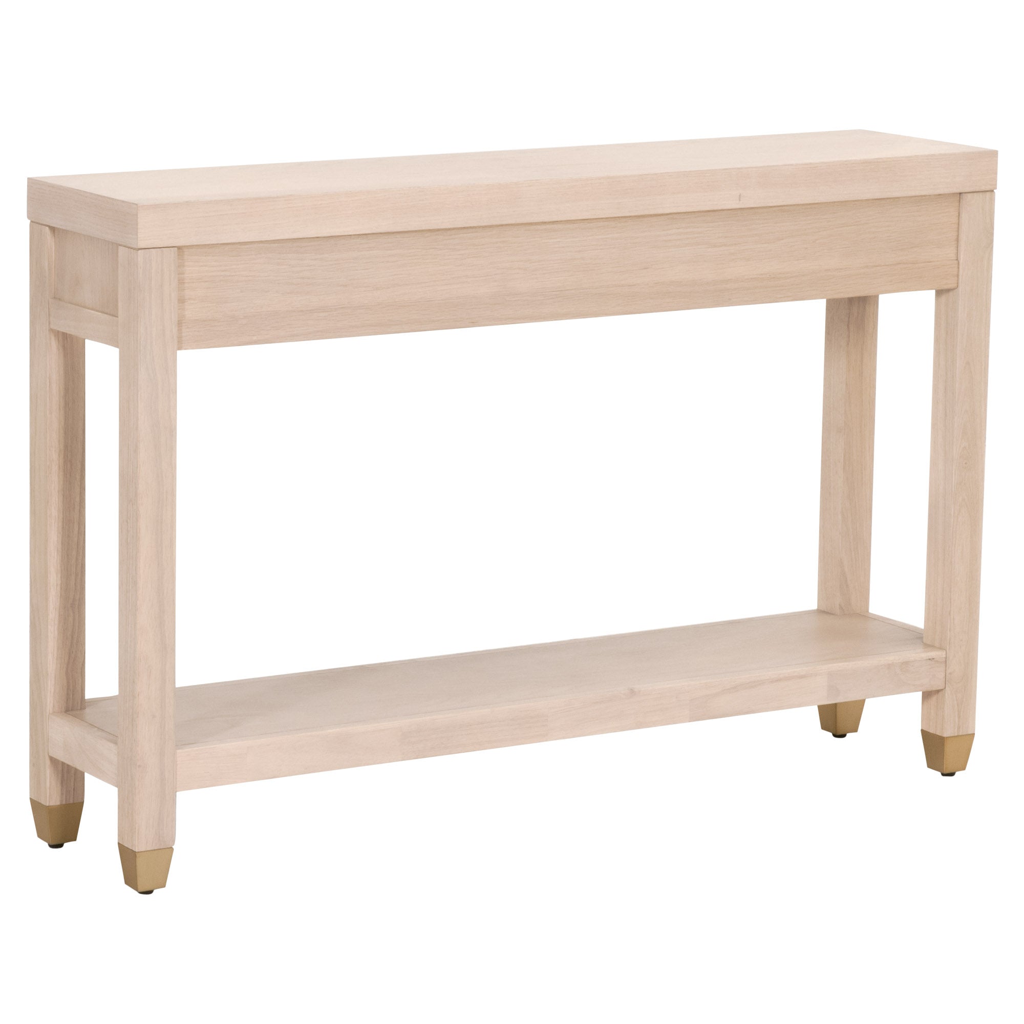Stella Narrow Console Table, Light Honey Oak