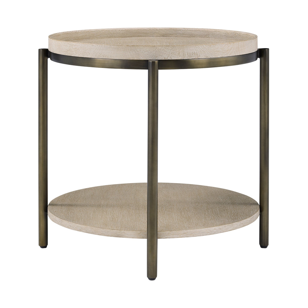 Repose Round Side Table, 24"