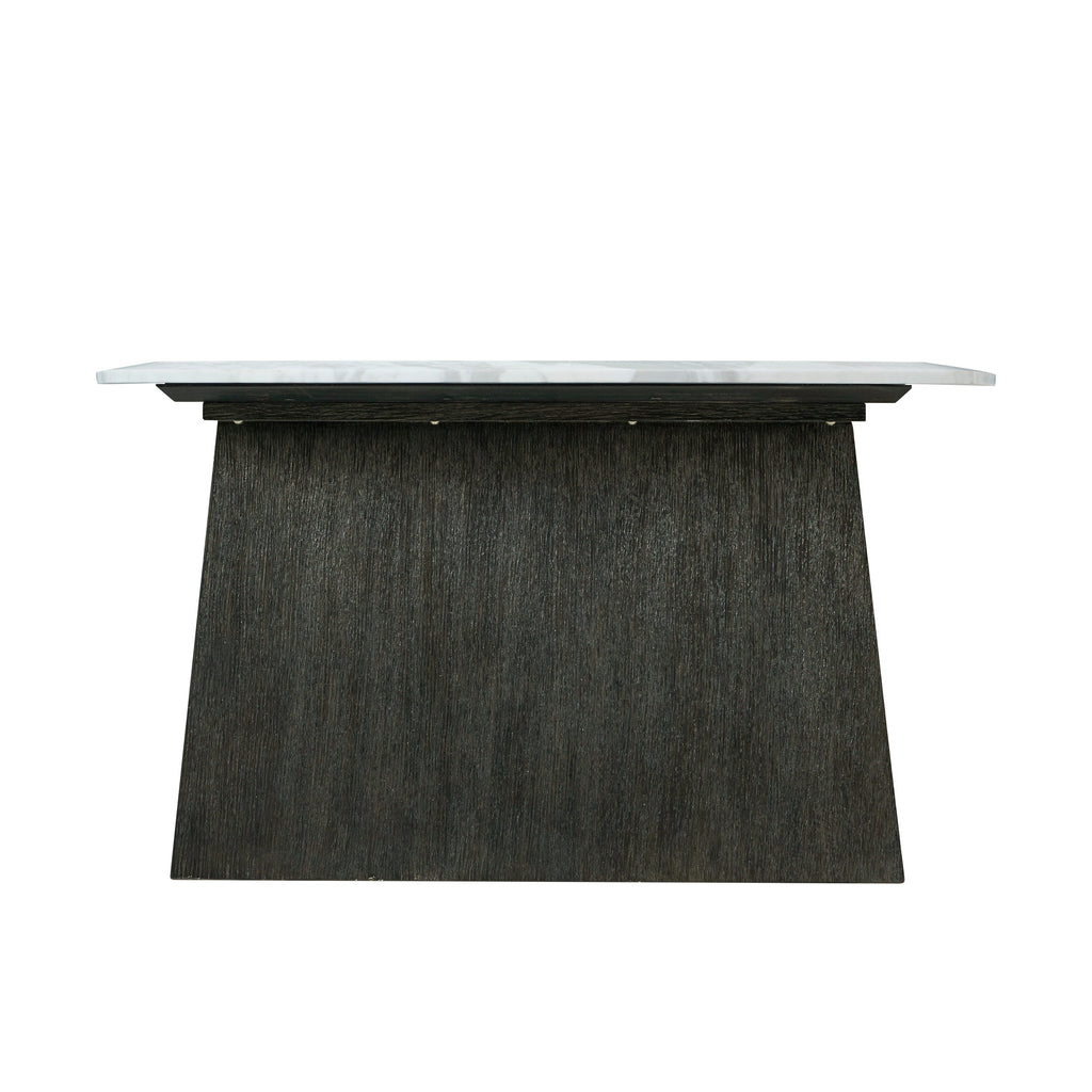 Repose Wooden Coffee Table Marble Top