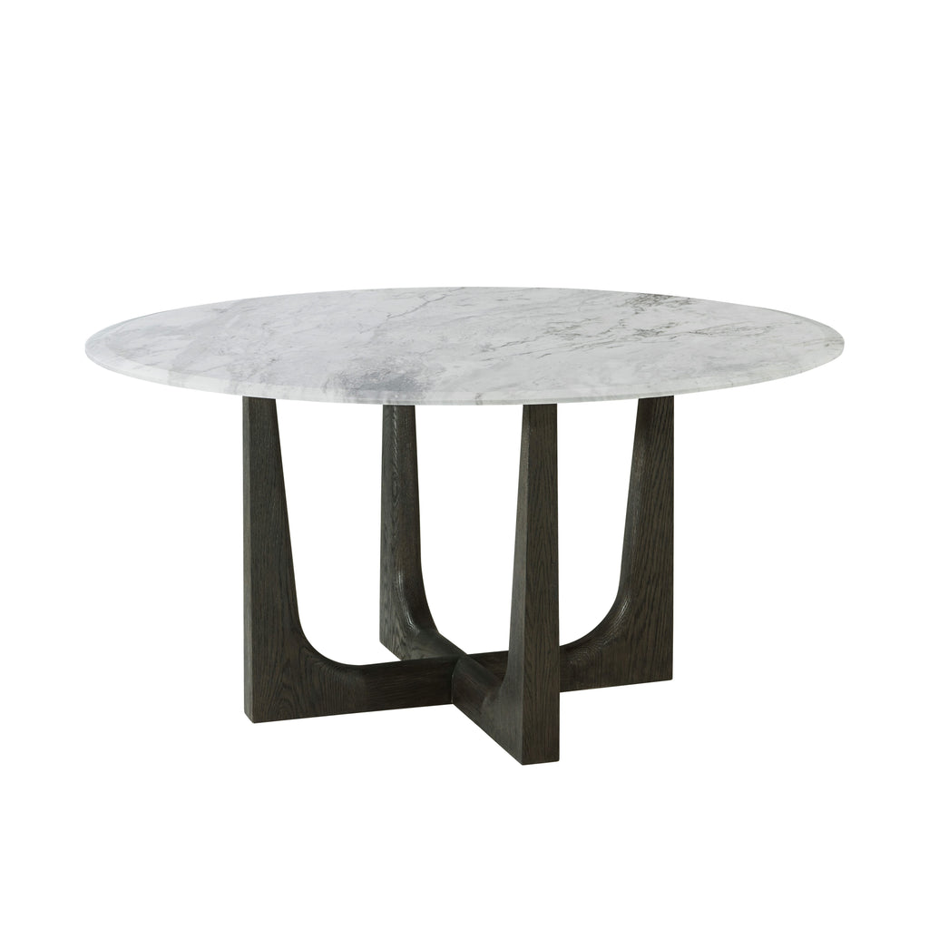 Repose Marble Round Dining Table