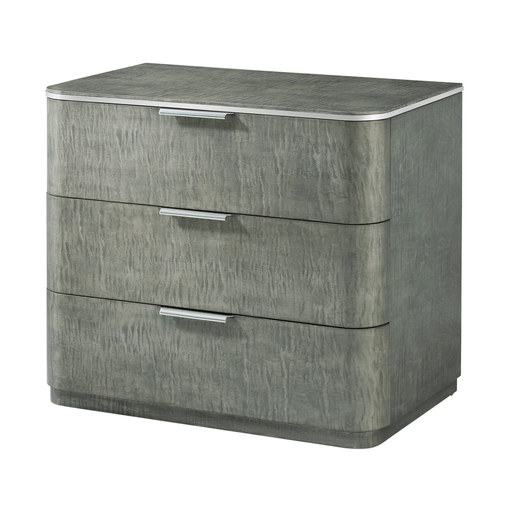 Hudson 3 Drawer Nightstand