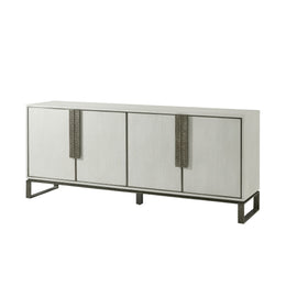 Essence Media Cabinet, Aluminum I