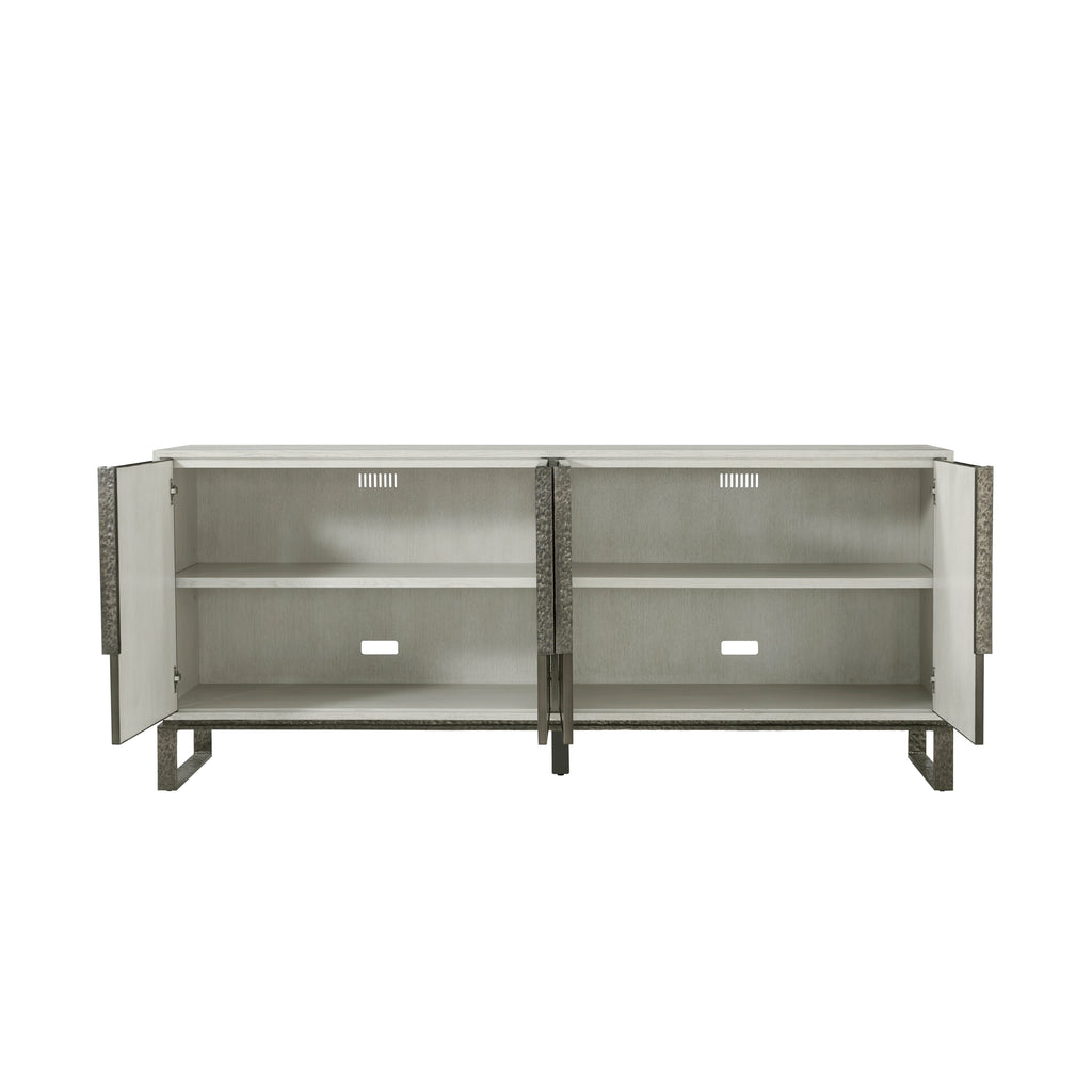 Essence Media Cabinet, Aluminum I