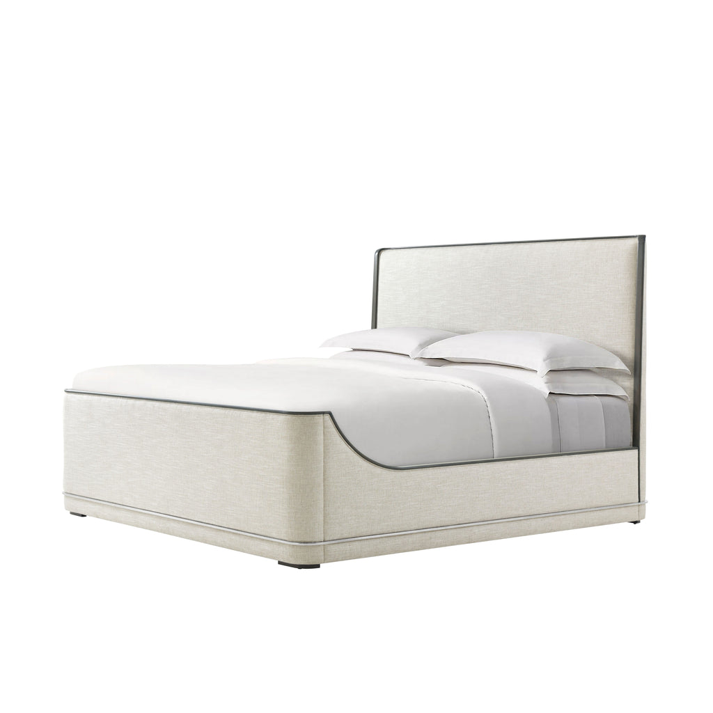 Hudson Upholstered US Queen Bed