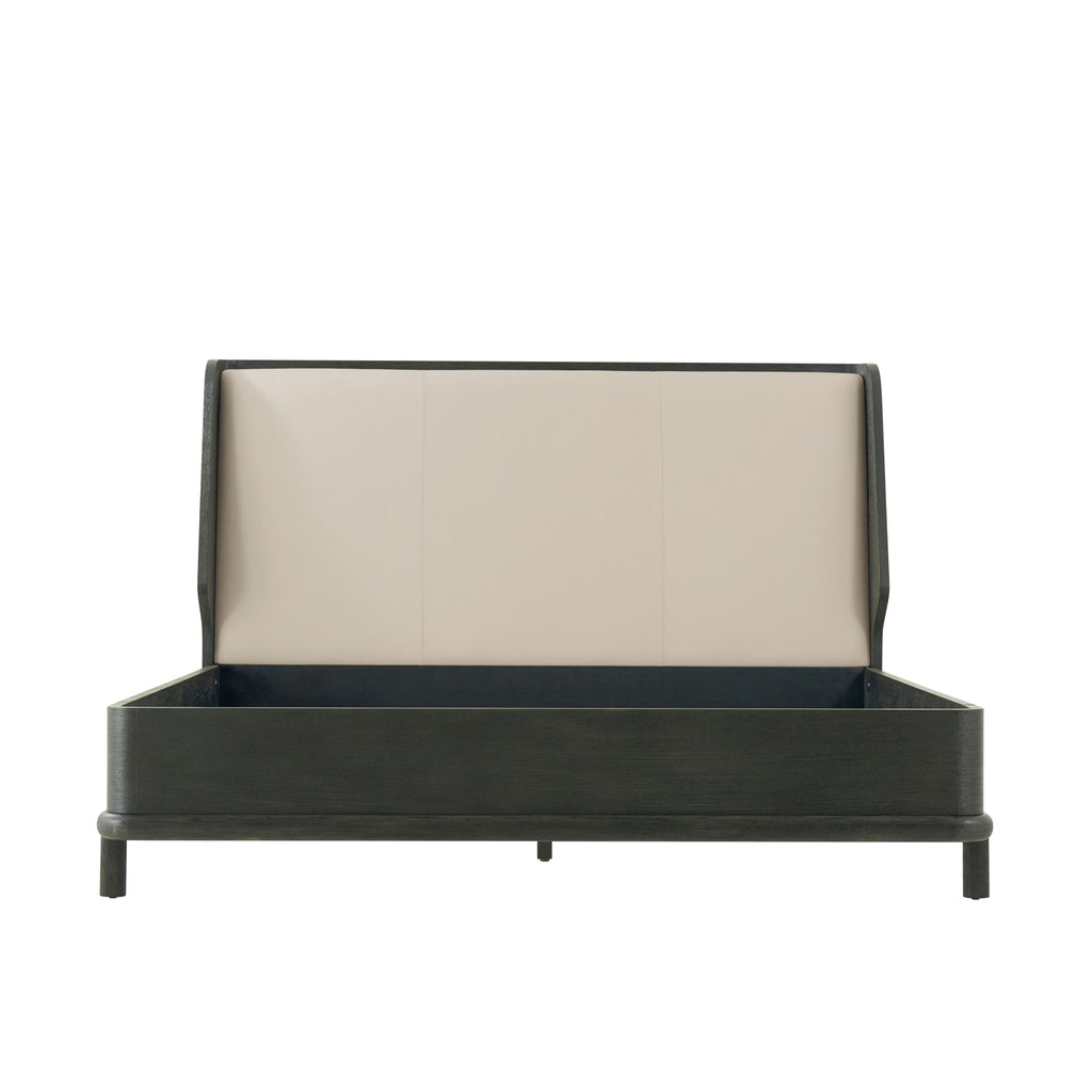 Repose Wooden with Upholstered Headboard US King Bed