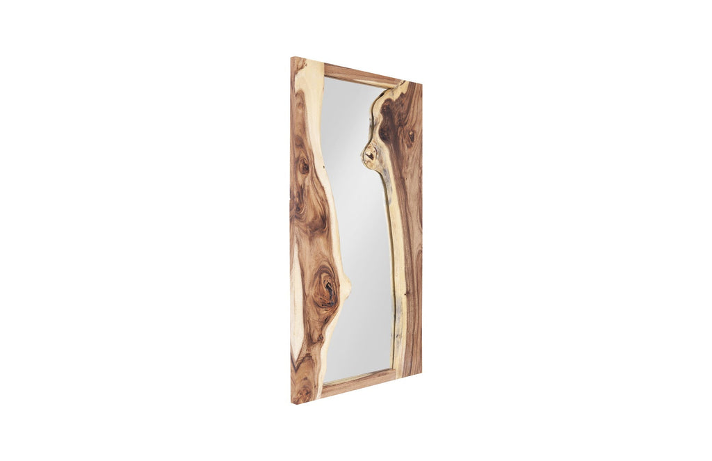 River Mirror, Chamcha Wood, Natural