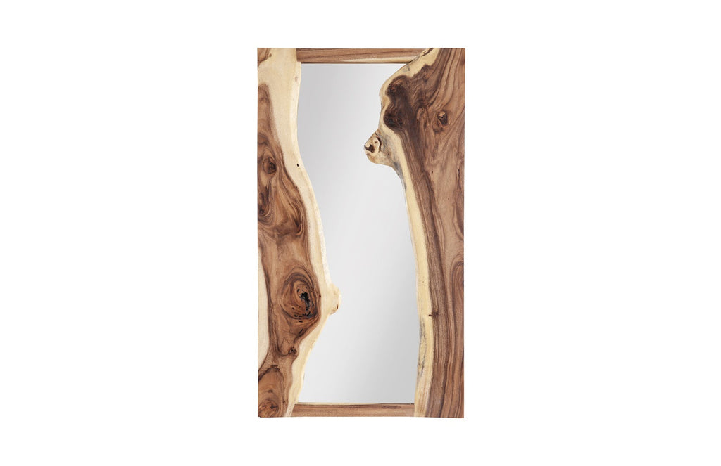 River Mirror, Chamcha Wood, Natural