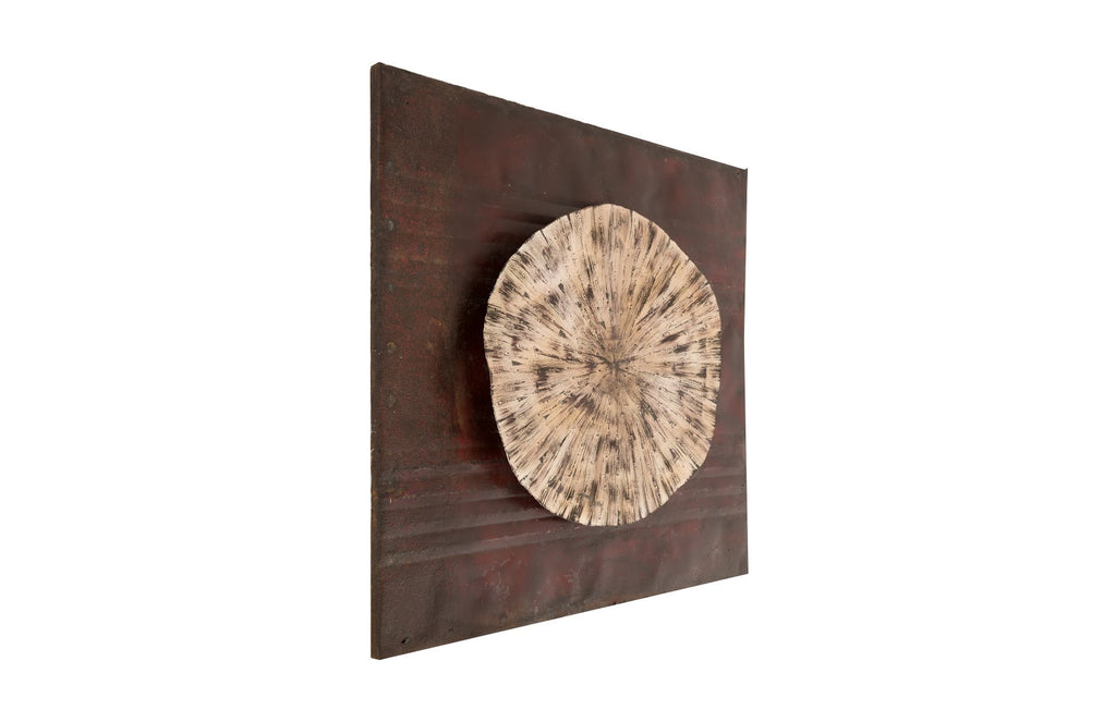 Medallion Wall Art, Off White