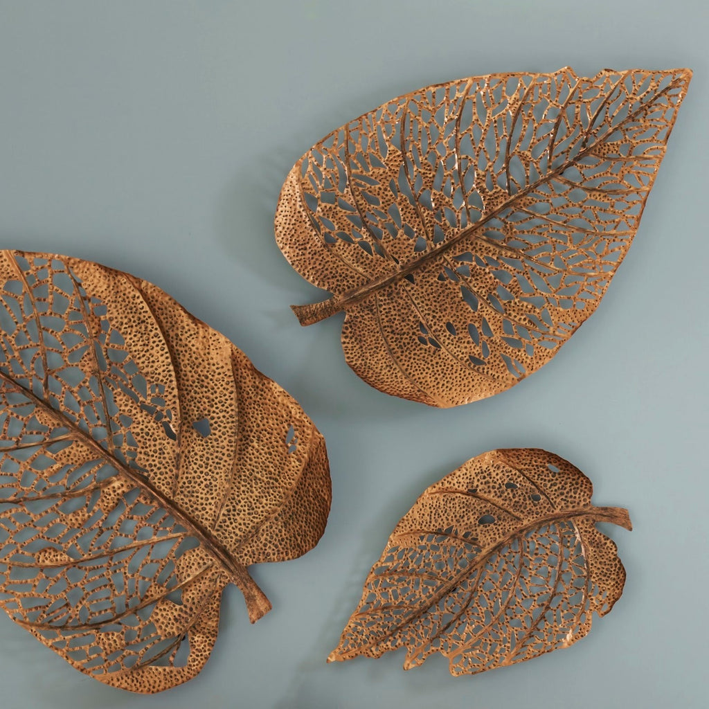 Birch Leaf Wall Art, Copper, SM