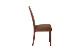 Origins Dining Chair, Chamcha Wood, Perfect Brown