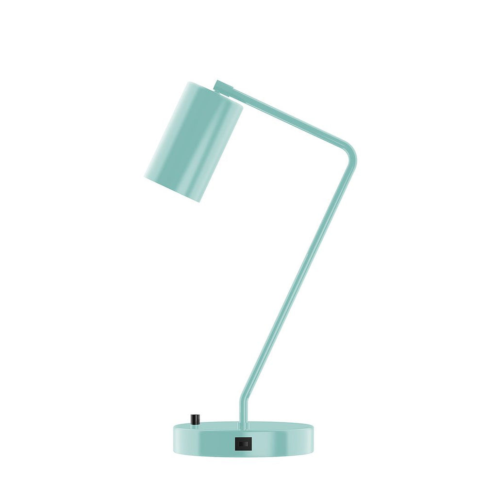 21.5" J-Series Table Lamp, Sea Green - TLD425-48