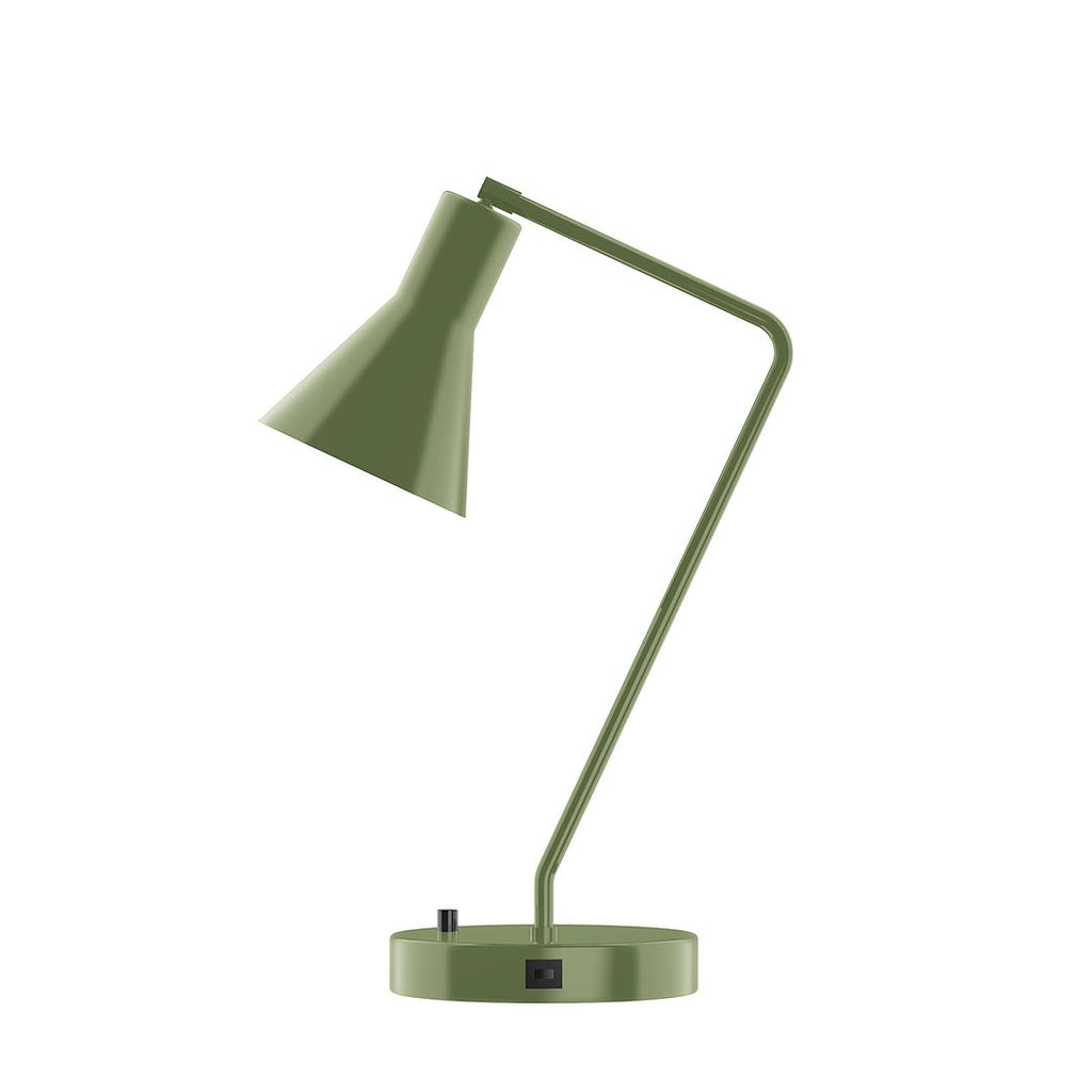 21" J-Series Table Lamp, Fern Green - TLD436-22