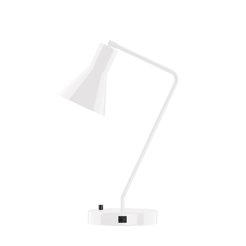 21" J-Series Table Lamp, White - TLD436-44