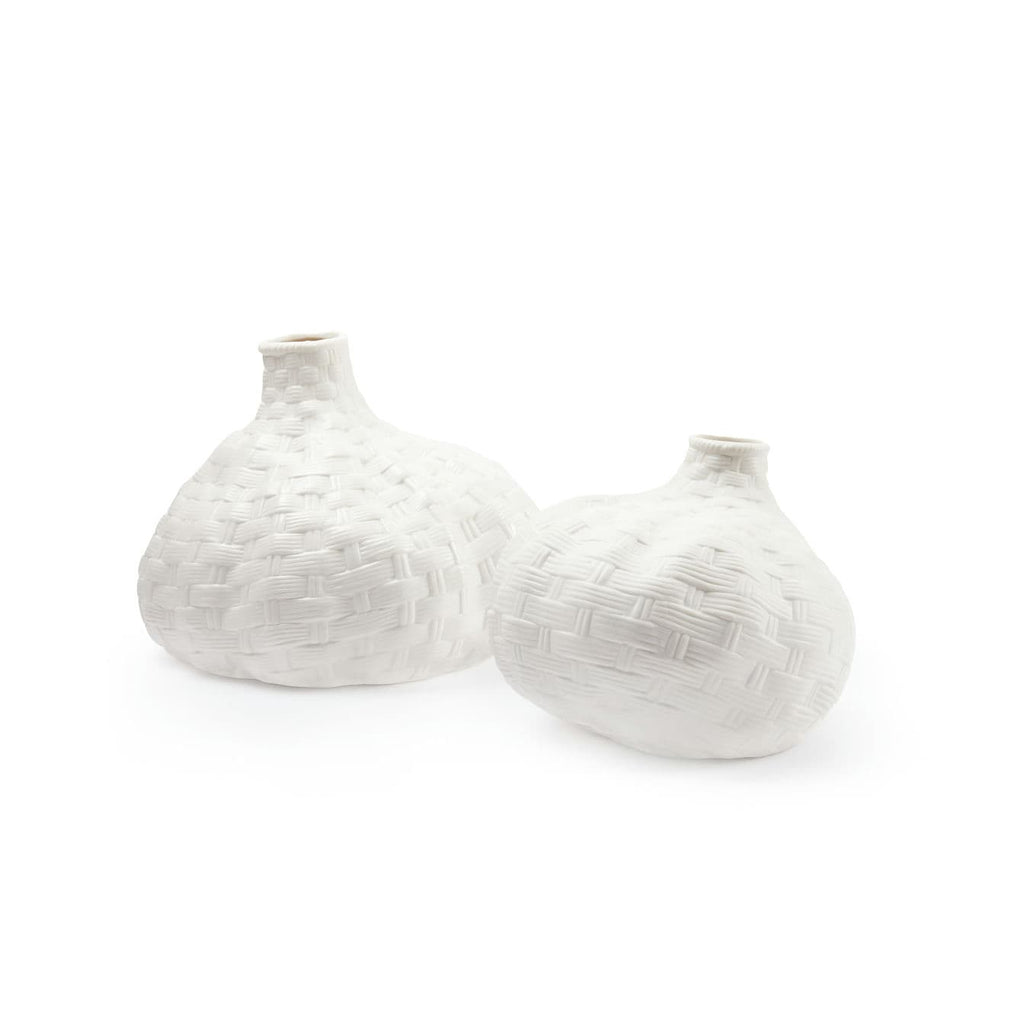 Tamarindo Medium Vase - Blanc de Chine