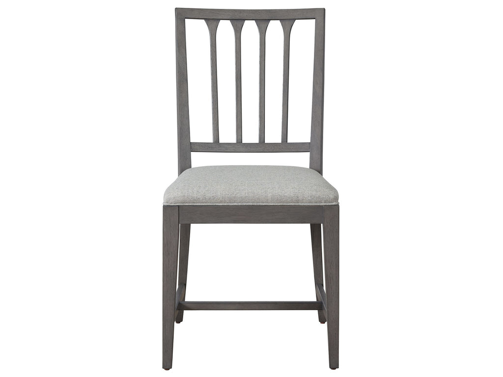 Past Forward Slat Back Side Chair