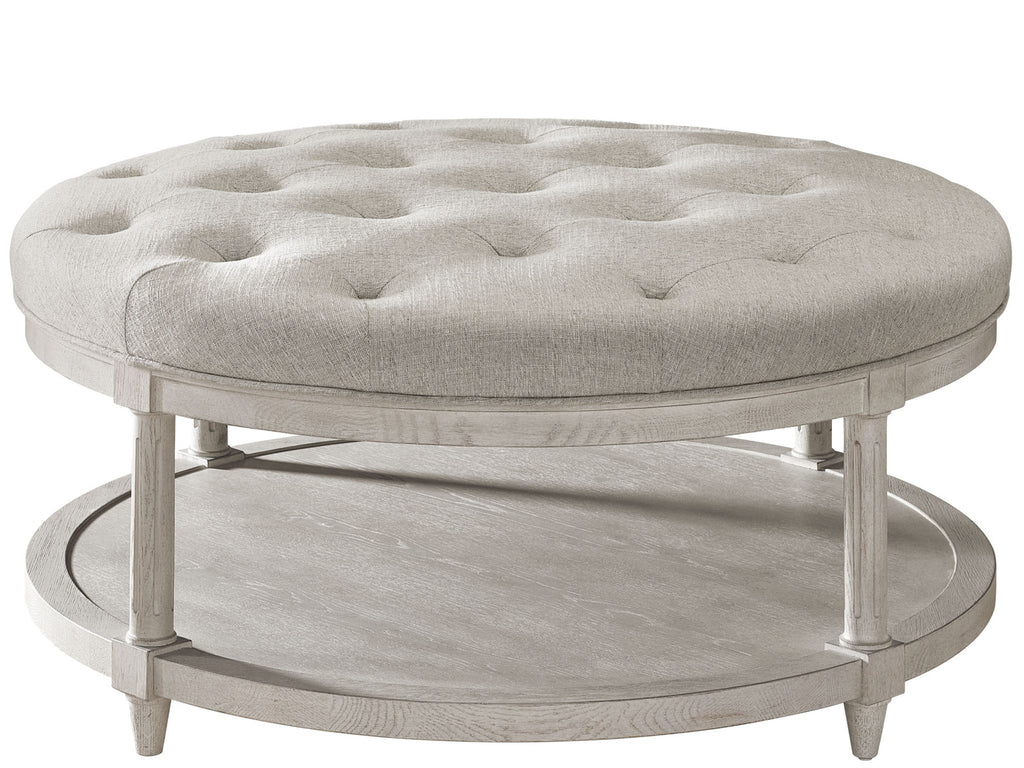 Lacie Round Ottoman