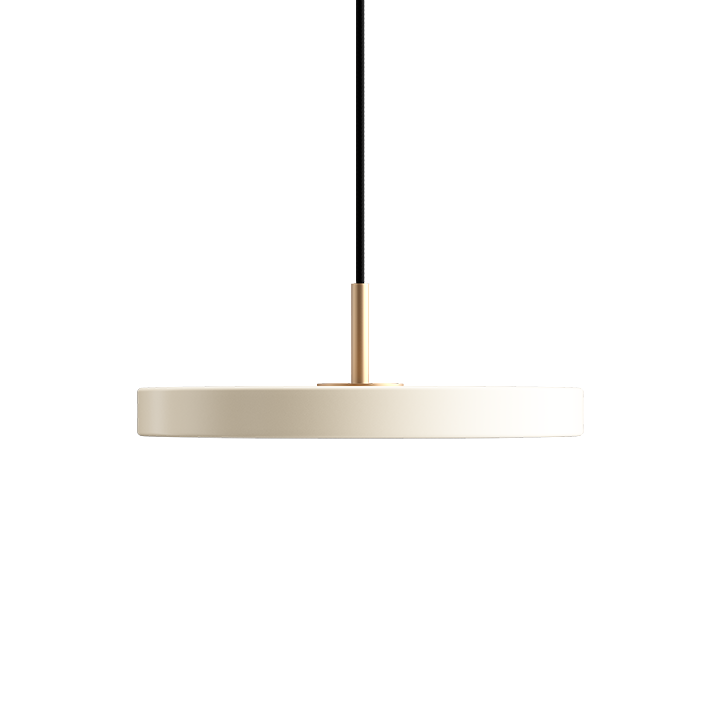 Asteria Mini Pendant, Pearl White