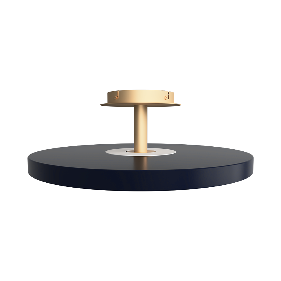 Asteria Up Pendant, Anthracite