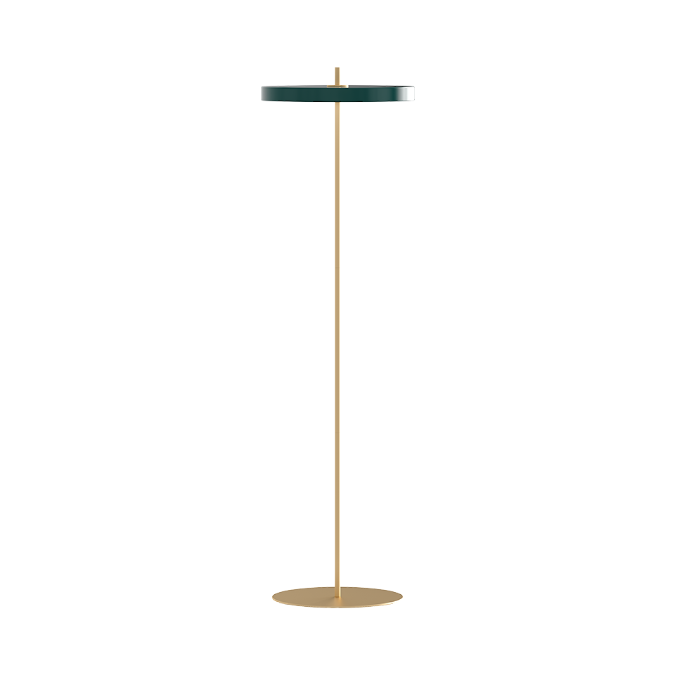 Asteria Floor Lamp, Forest Green