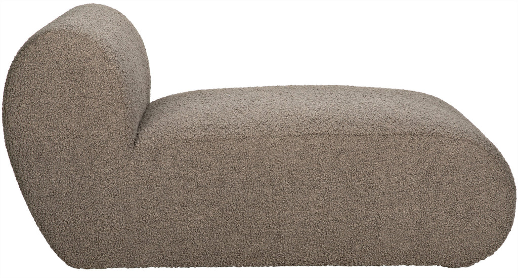 Marshmallow Chaise-Lounge - Poodle Pewter (Grade B)