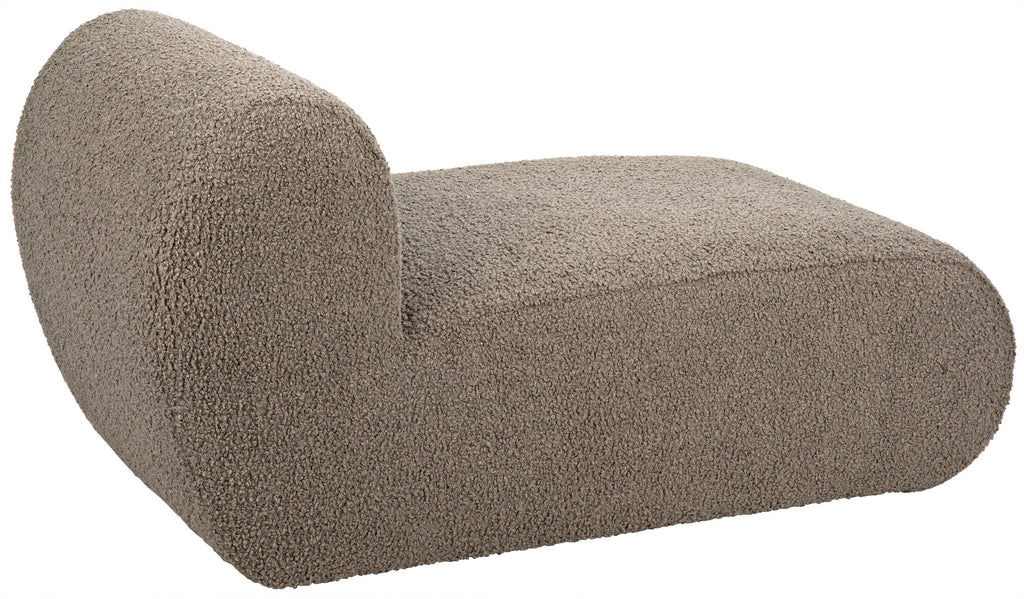 Marshmallow Chaise-Lounge - Poodle Pewter (Grade B)