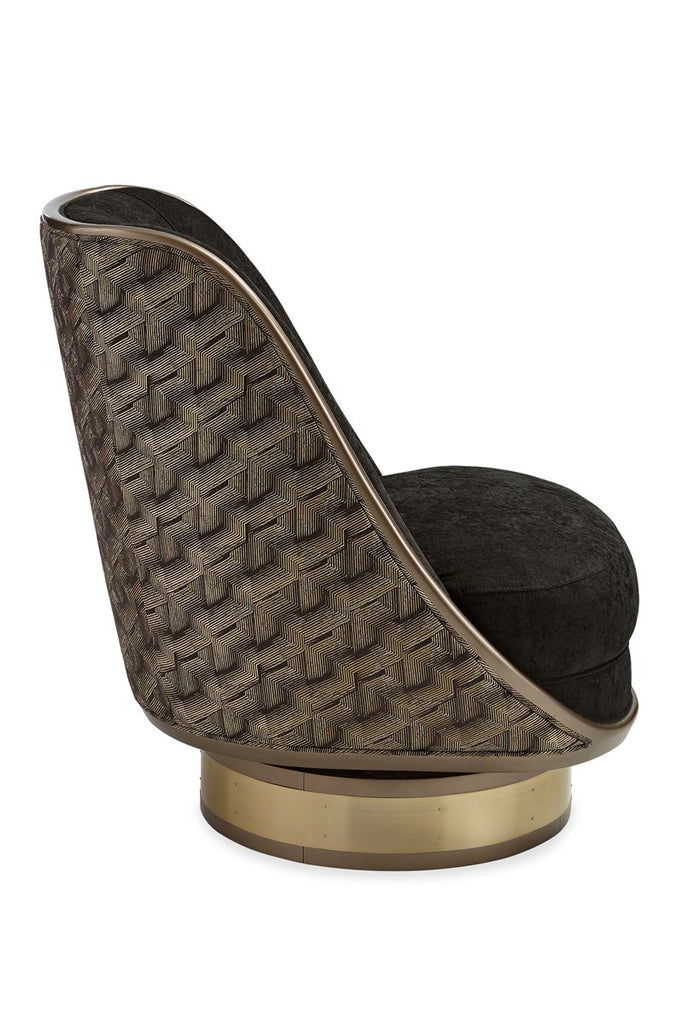 Go For A Spin - Harvest Bronze Accent Chair