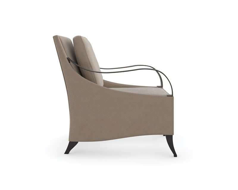 Slippery Slope Accent Chair