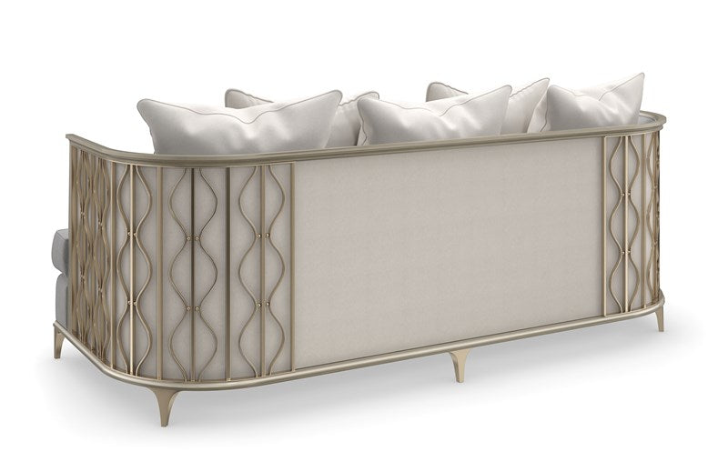 Back In Style - Whisper Of Gold Sofa