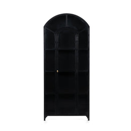 Belmont Metal Cabinet-Black by Four Hands