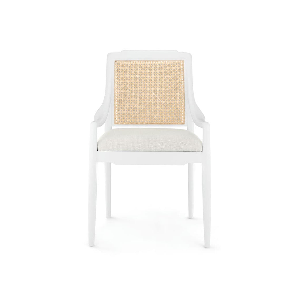 Veronika Armchair - Eggshell White