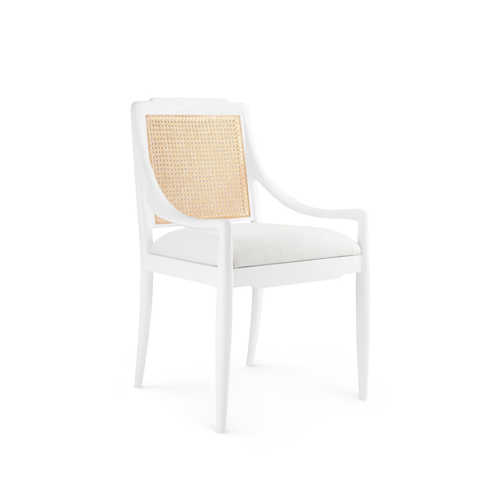 Veronika Armchair - Eggshell White