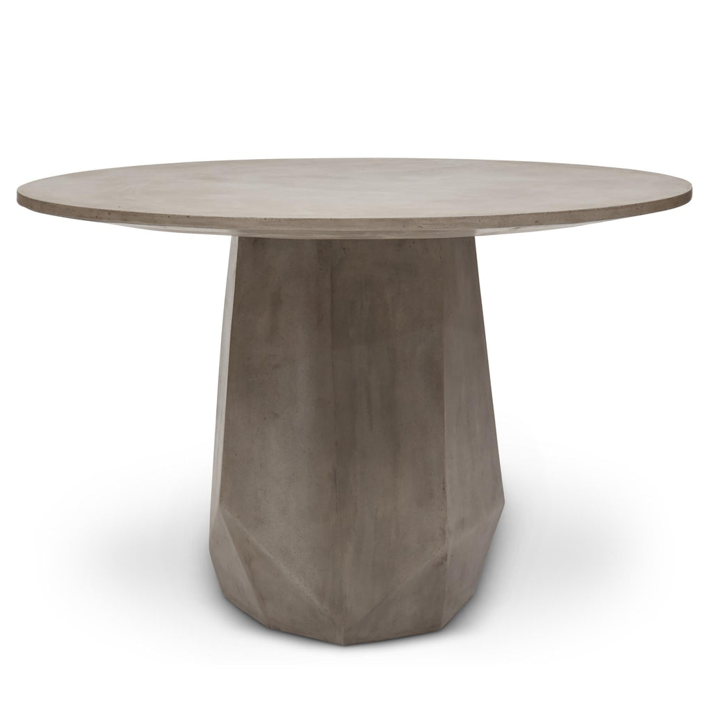 Kristal 47" Dining Table - Dark Grey