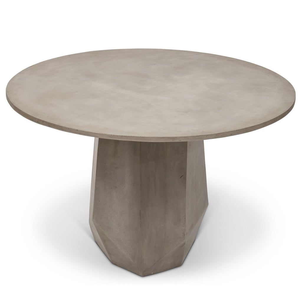 Kristal 47" Dining Table - Dark Grey