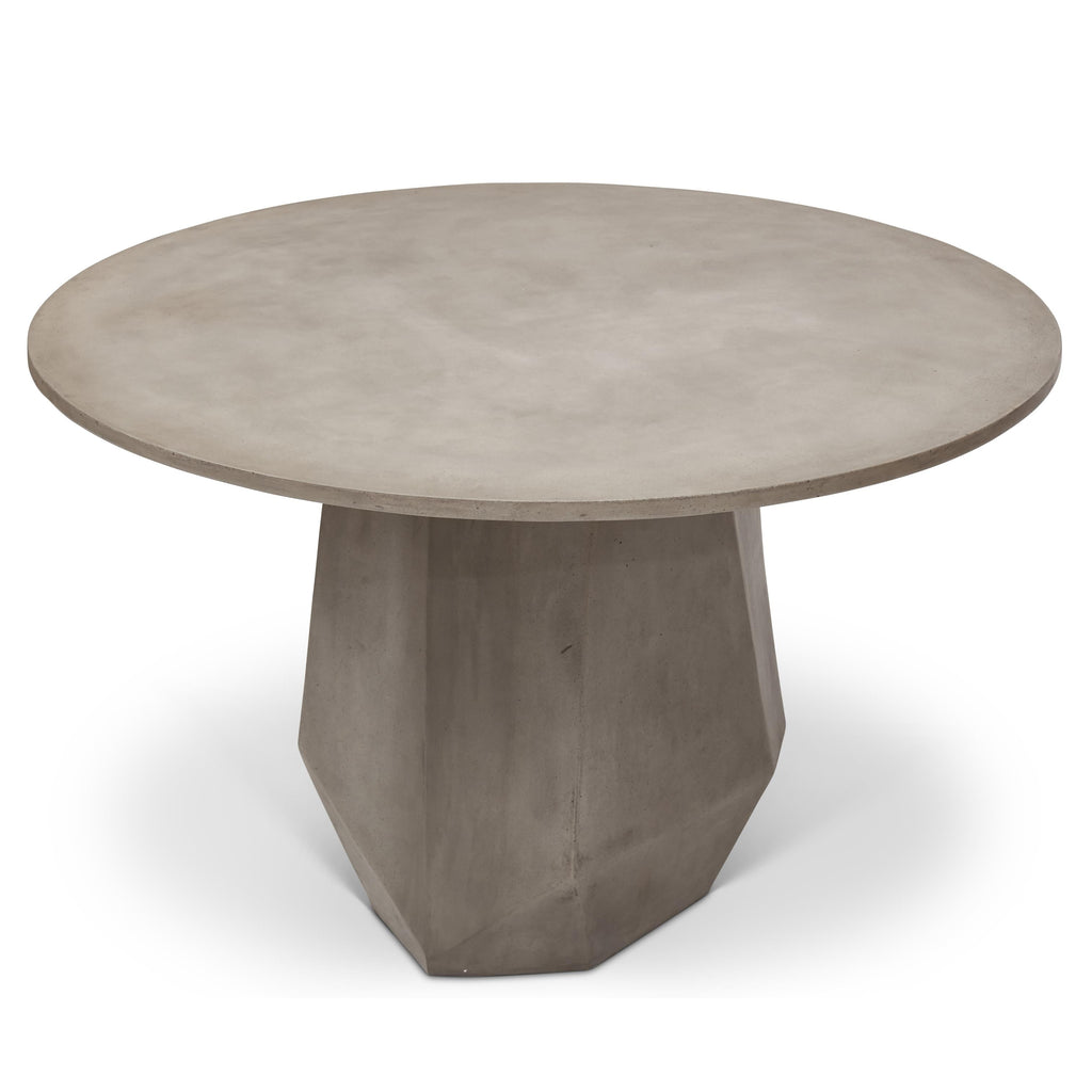 Kristal 47" Dining Table - Dark Grey