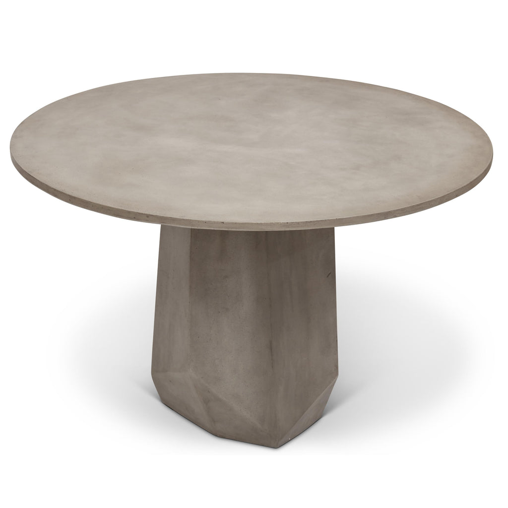 Kristal 47" Dining Table - Dark Grey