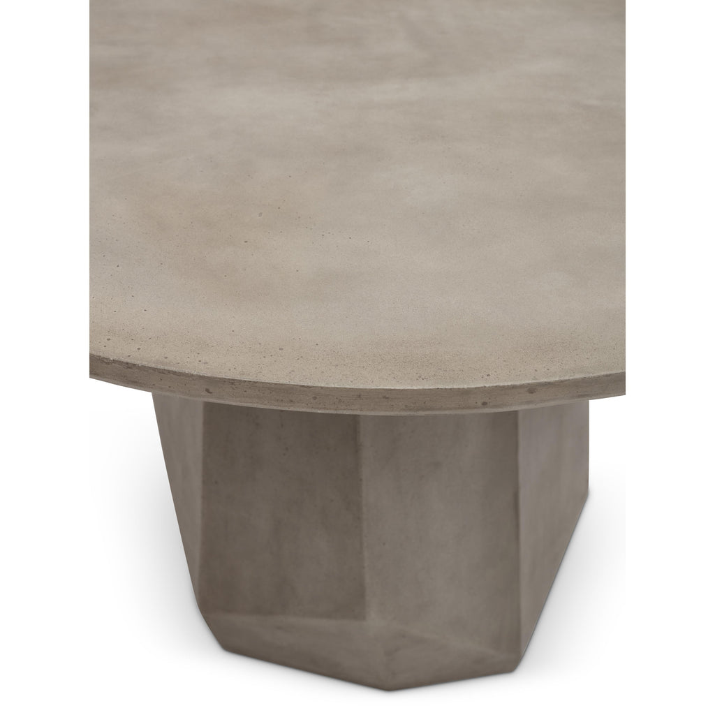 Kristal 47" Dining Table - Dark Grey