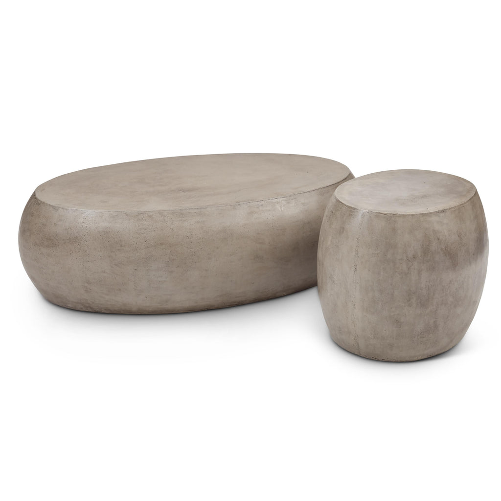 Pebble Coffee Table - Dark Grey