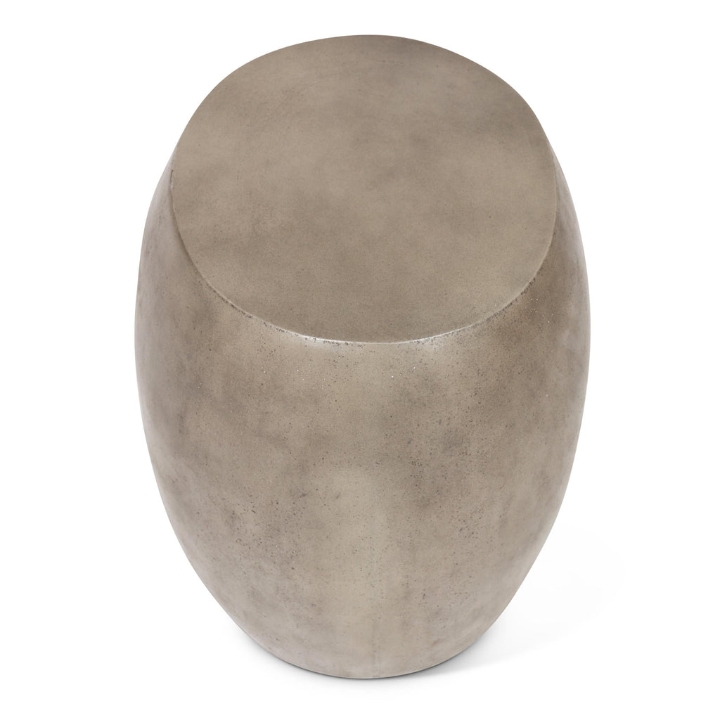 Pebble End Table - Dark Grey