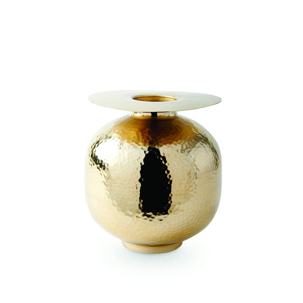 Vitale Medium Vase - Brass