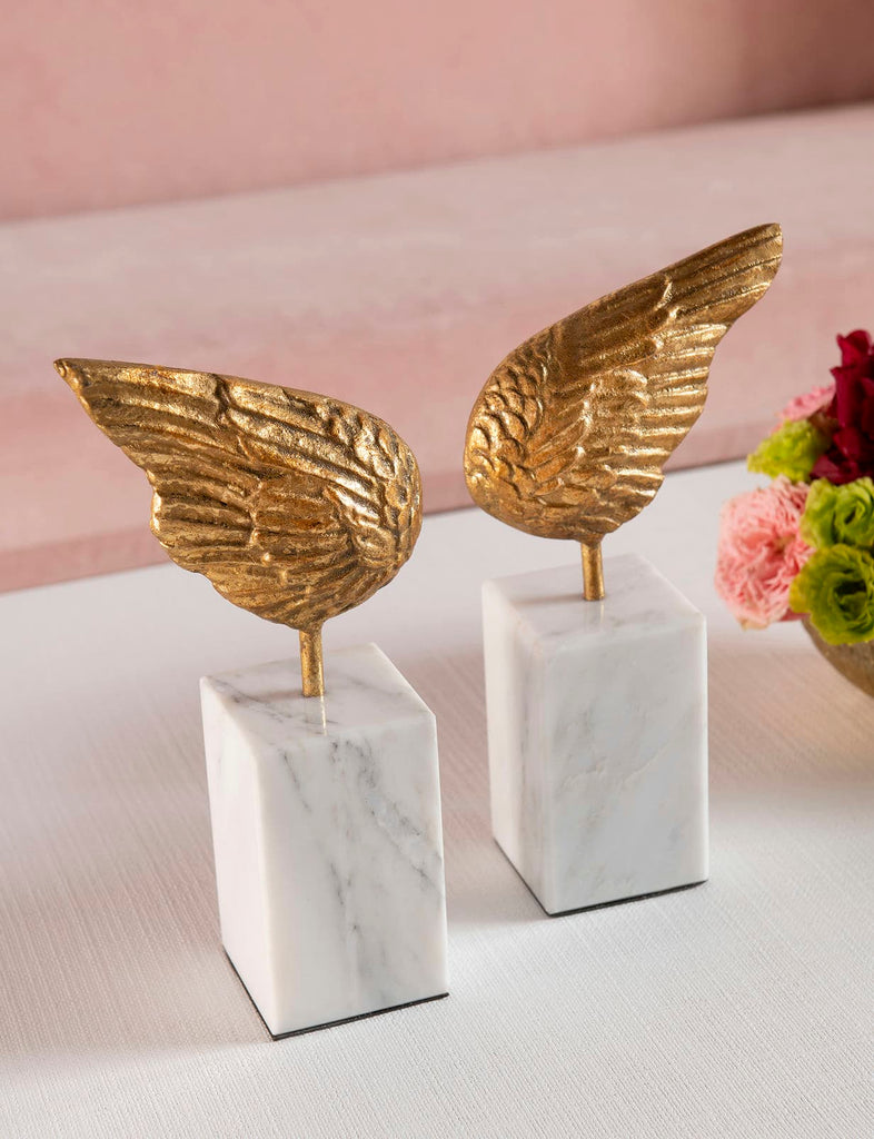 Wings Statue - Gold Leaf
