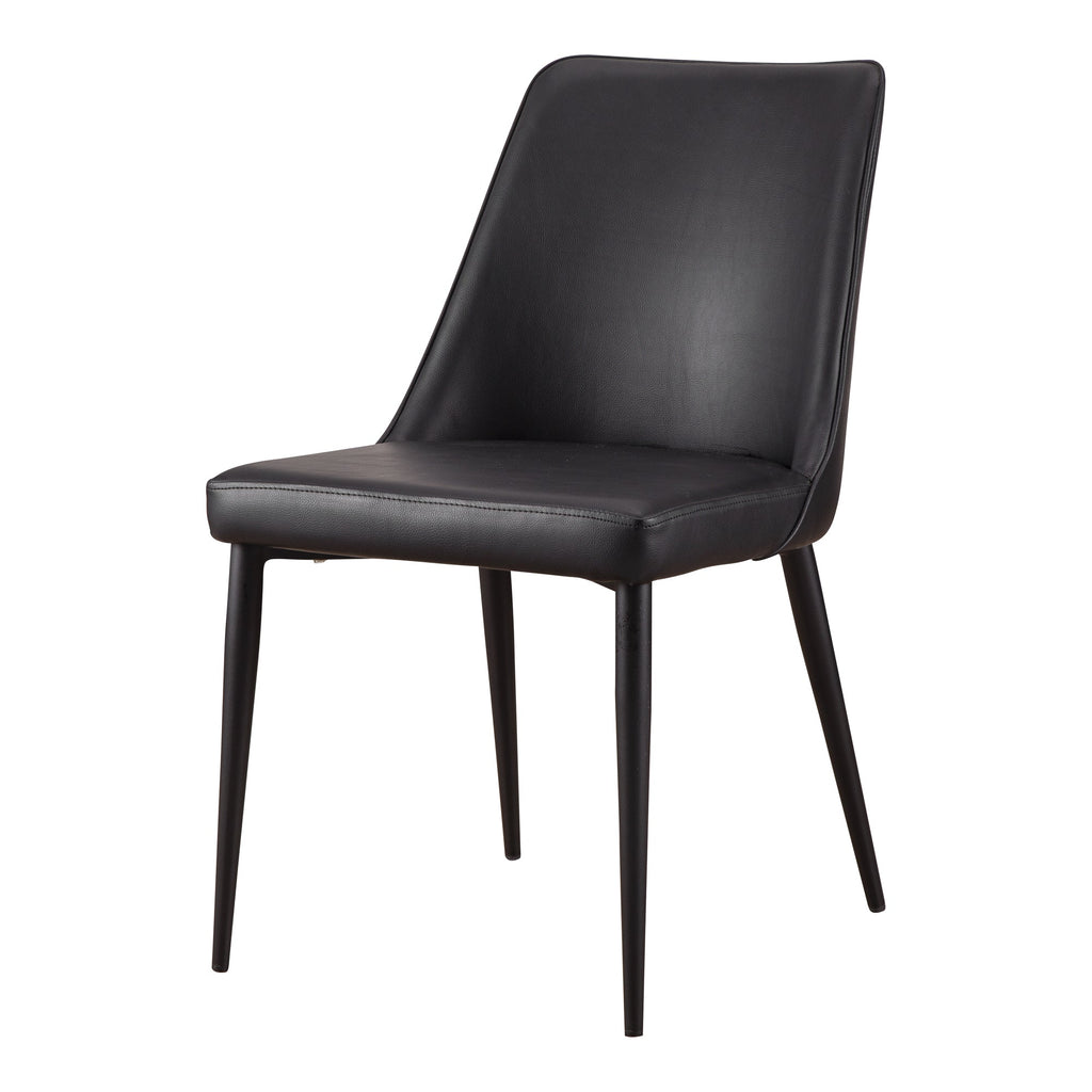 Lula Dining Chair, BLACK, Set of 2