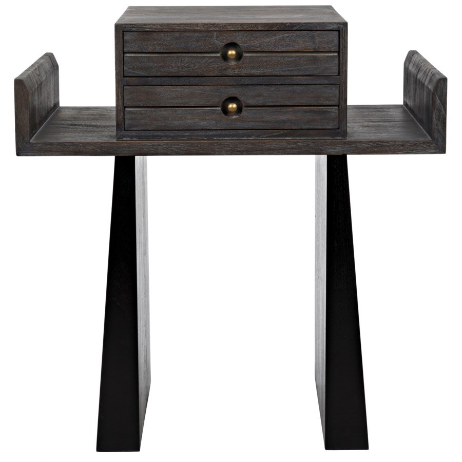 Sun Tsu Side Table, Sombre Finish