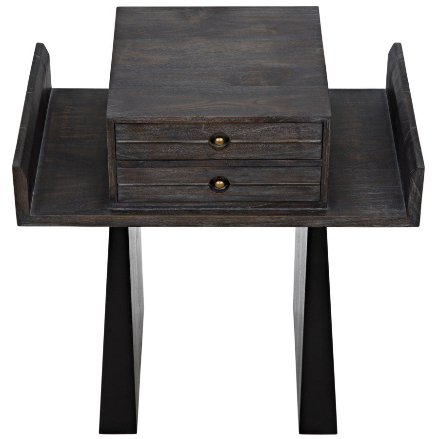 Sun Tsu Side Table, Sombre Finish