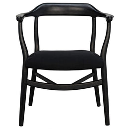 Rey Chair, Charcoal Black