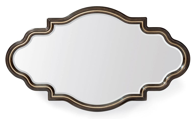 Mirror - Bronzed Ebony, Warm Silver