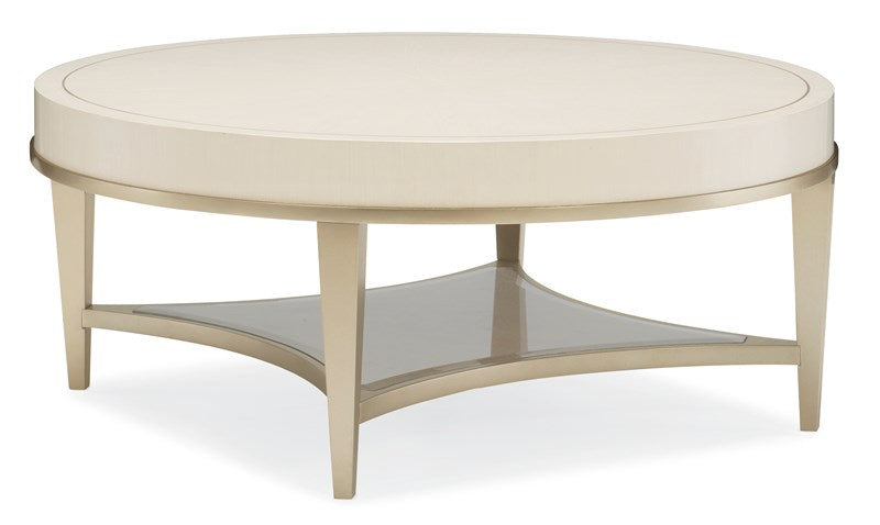 Adela Cocktail Table - Washed Alabaster, Blush Taupe - C011-016-401