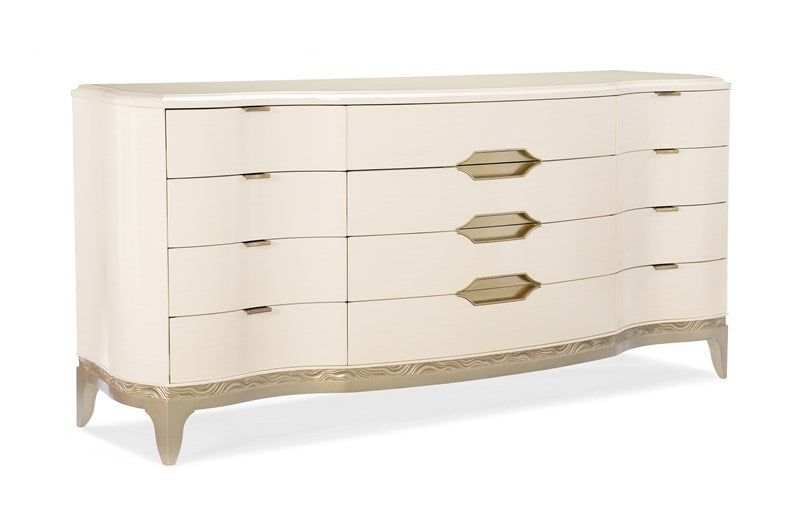 Adela Dresser - Washed Alabaster, Blush Taupe