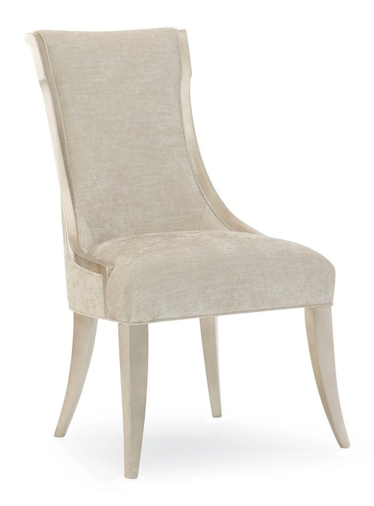 Avondale Side Chair - Soft Silver Leaf