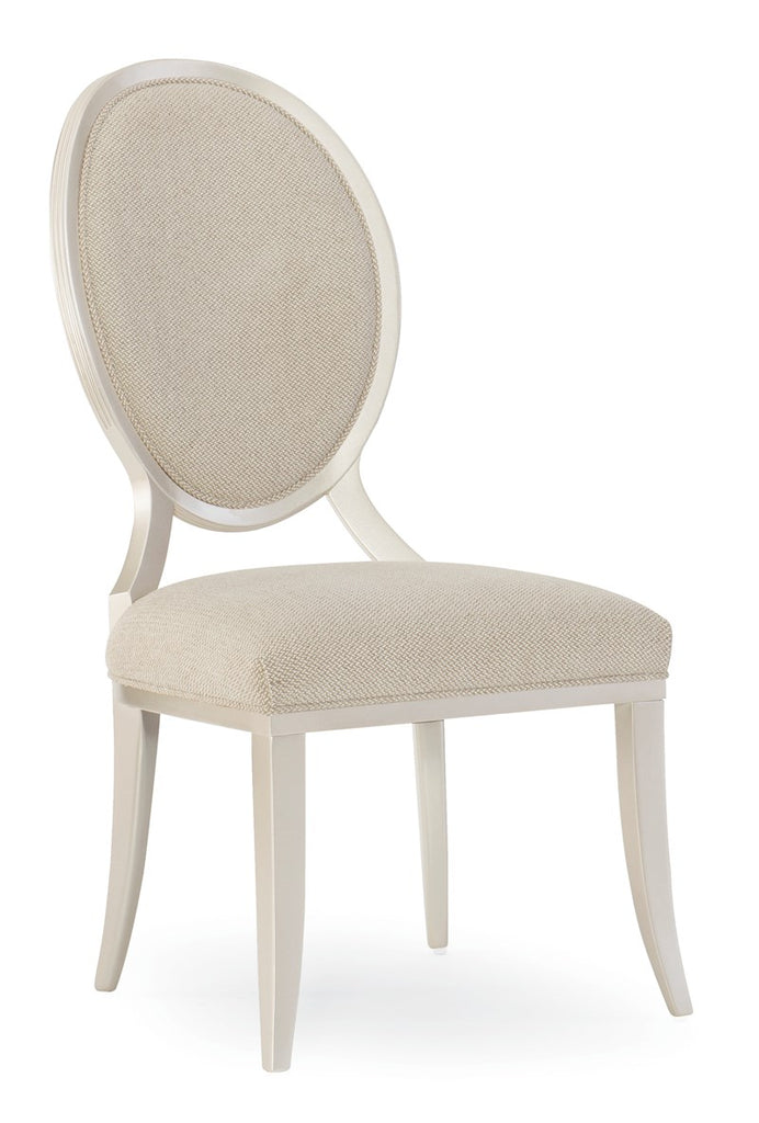 Avondale Side Chair - Soft Silver Paint